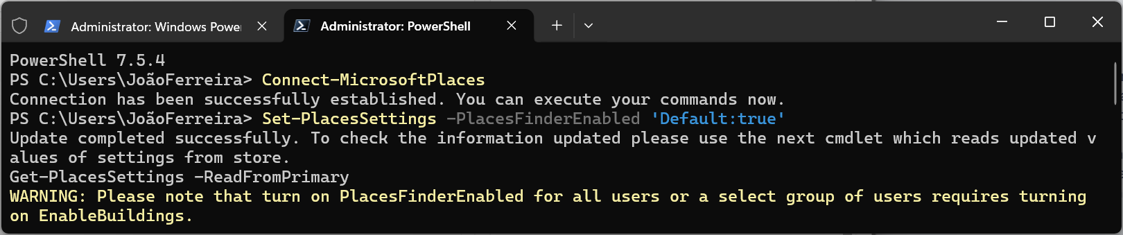 Microsoft Places Finder